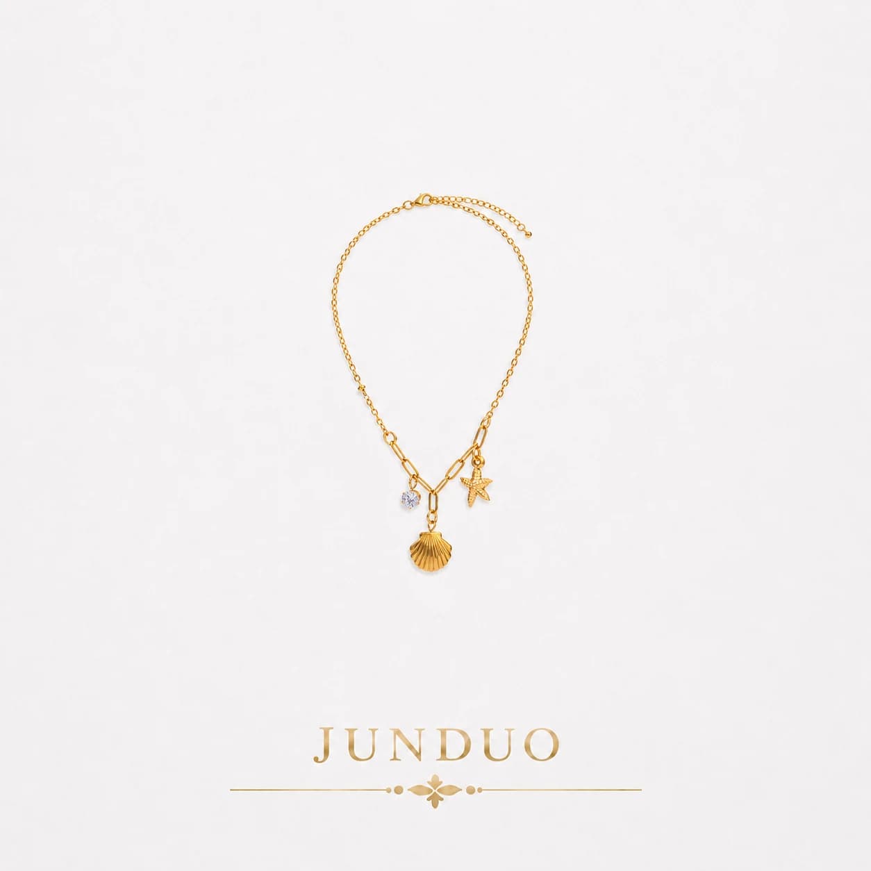 Star Coin Pendant Necklace XL05002 1